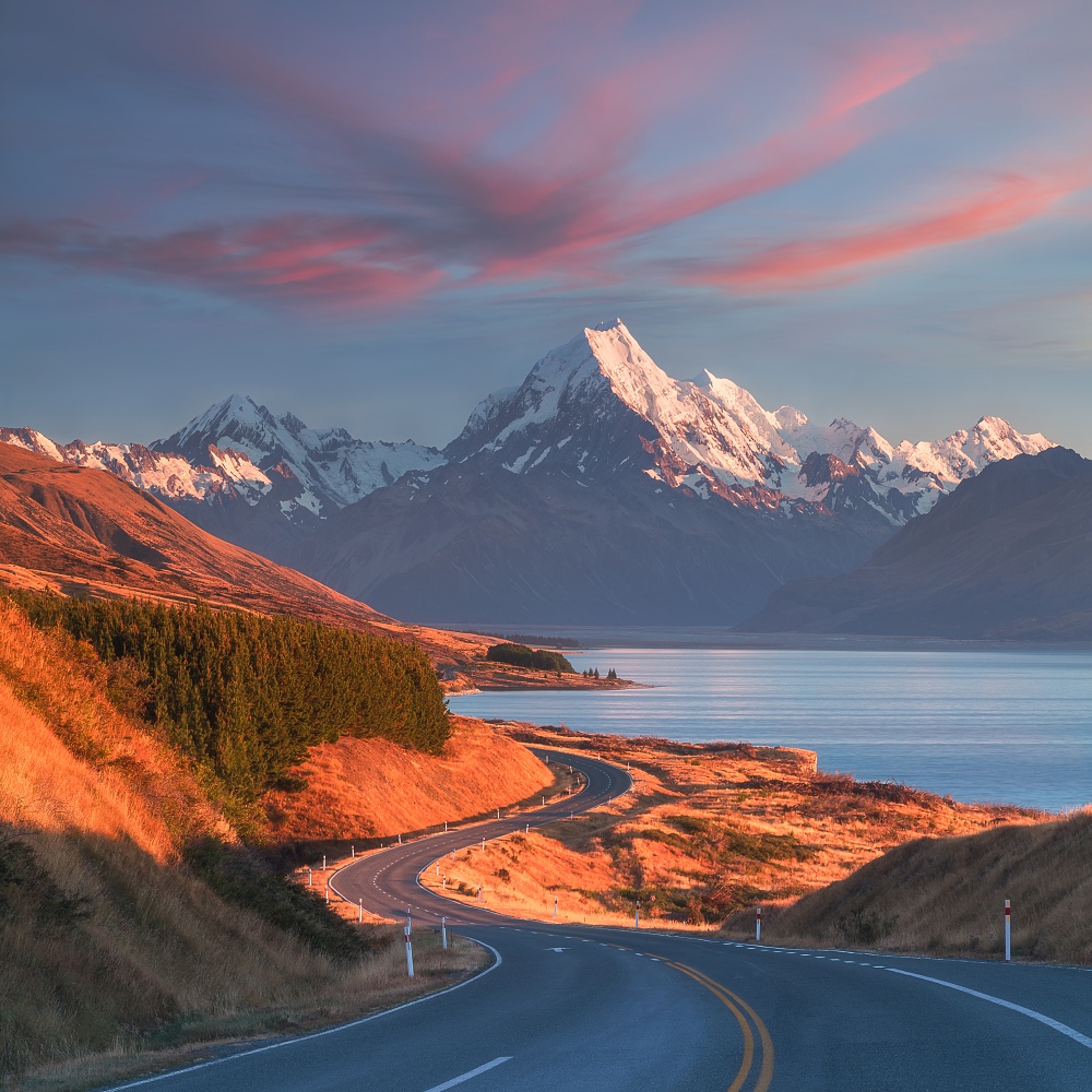 Cesta k Mount Cooku, Nový Zéland