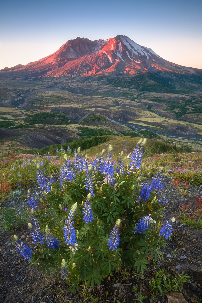 Hora Svaté Heleny, Washington, USA