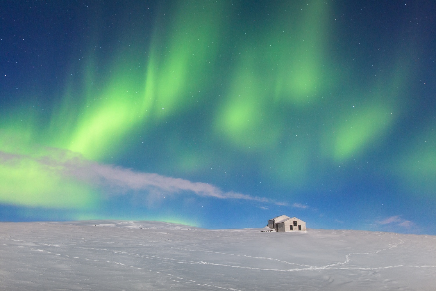 Islandská noc, Island