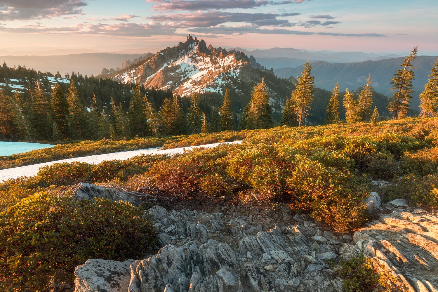 Mount Shasta Wilderness, Kalifornie, USA