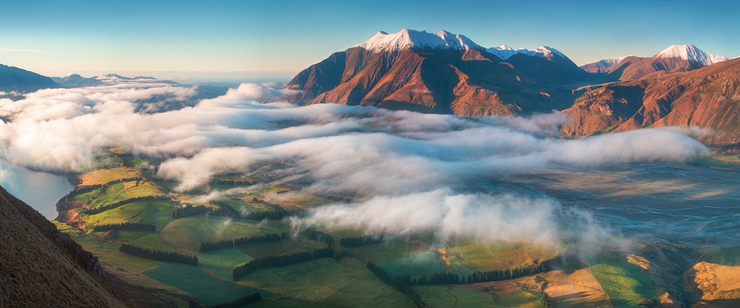 Nad oblaky, Christchurch region, Nový...