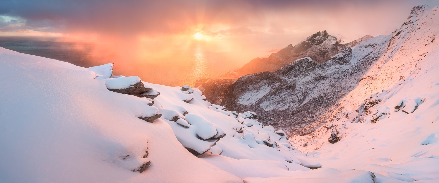 Sněhová přeháňka, Norsko
