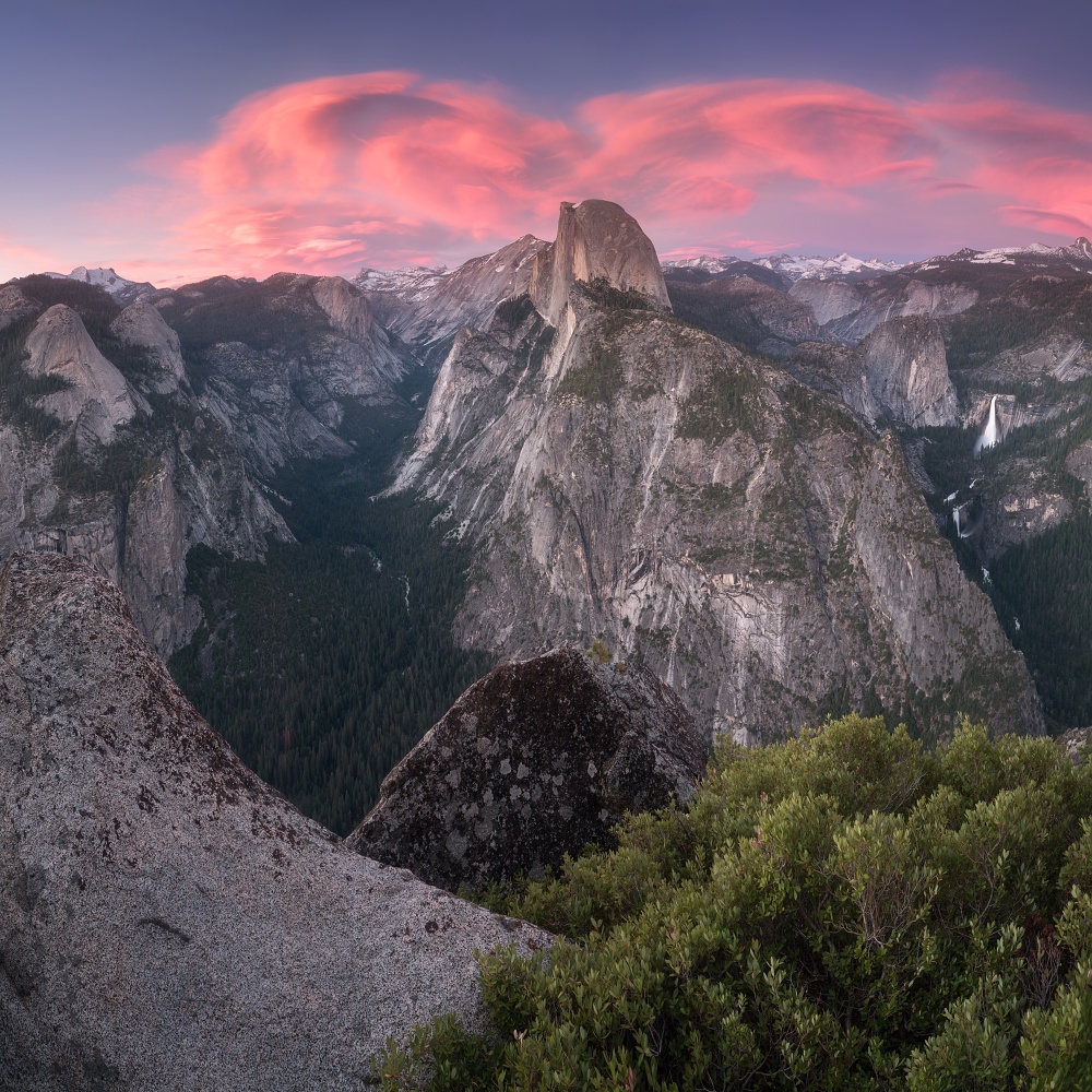Yosemity, Kalifornie, USA