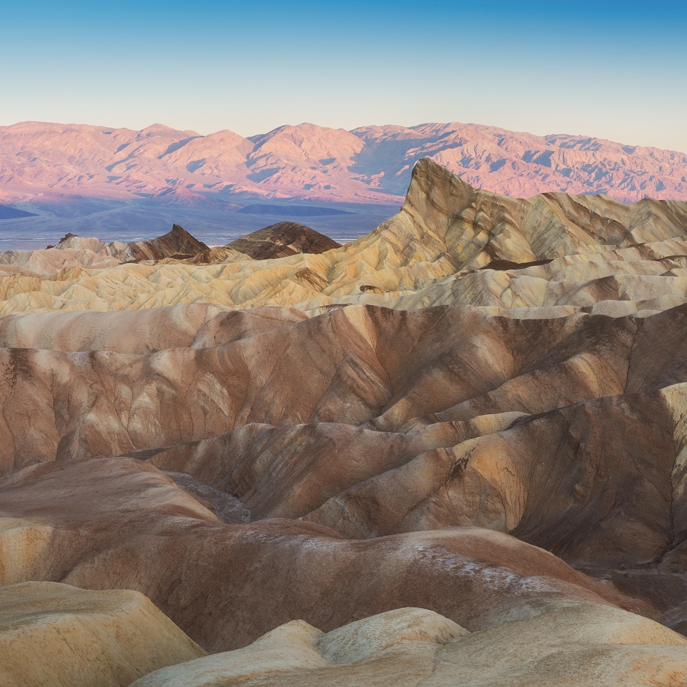 Zabriskie point, Death Valley, USA